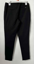 Load image into Gallery viewer, Calvin Klein Womens Black Pleated Front Stretch Straight Leg Ankle Pants Size 10
