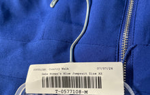 Load image into Gallery viewer, Bebe Womens Blue Sleeveless Back Zip Crew Neck One-Piece Jumpsuit Size XS
