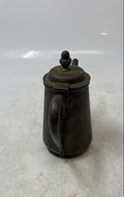 Load image into Gallery viewer, Antique Silver-Plated Curved Handle Lidded Tableware Kitchenware Mini Teapot

