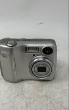 Load image into Gallery viewer, Nikon Coolpix E3200 Gray 3x Optical Zoom Digital Camera Not Tested

