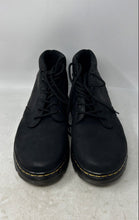 Load image into Gallery viewer, Dr. Martens Unisex Bonny Black Leather Lace-Up Ankle Combat Boots Size M11 W12
