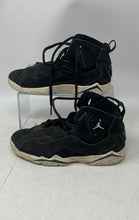 Load image into Gallery viewer, Nike Kids Air Jordan True Flight 343796-050 Black Lace-Up Sneaker Shoes Size 3Y

