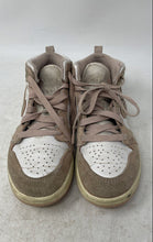 Load image into Gallery viewer, Nike Girls Air Jordan 1 Mid SE FN7493-161 White And Pink Sneakers Shoes Sz 1.5Y
