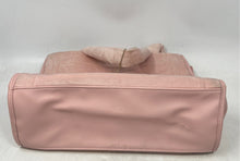 Load image into Gallery viewer, Juicy Couture Womens Pink And Gold Stud Lettering Double Handles Tote Bag
