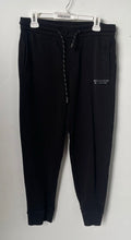 Load image into Gallery viewer, Armani Exchange Mens Black Drawstring Tapered Leg Jogger Pants Size Medium
