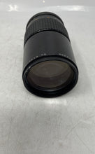 Load image into Gallery viewer, Promaster Black MC Auto 200mm F4 Manual Focus Zoom Camera Lens With Cap
