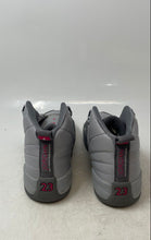 Load image into Gallery viewer, Nike Boys Air Jordan 12 510815-029 Gray Pink Lace-Up Sneakers Shoes Size 5Y
