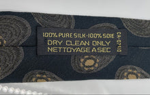 Load image into Gallery viewer, Giorgio Armani Mens Multicolor Geometric Print Silk Adjustable Long Designer Tie
