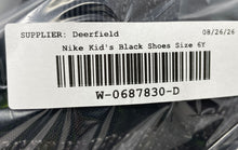 Load image into Gallery viewer, Nike Kids Crater Impact DB3551-001 Black Low Top Lace-Up Sneaker Shoes Size 6Y
