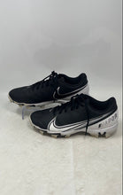 Load image into Gallery viewer, Nike Mens Vapor Max Shark CD0074-001 Black White Lace-Up Football Cleats Sz 8.5
