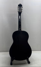 Load image into Gallery viewer, Lucero LC100 Black 6-String Right-Handed Beginner Classical Guitar In Case
