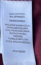 Load image into Gallery viewer, Express Mens Burgundy Short Sleeve Collared Polo Shirt Size Medium
