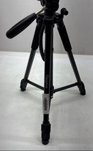 Load image into Gallery viewer, Regetek Black 3-Way Pan Head Leg Angle Adjustment Portable Tripod For Camera
