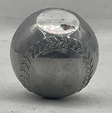 Load image into Gallery viewer, Collectible Silver Color Baseball Shaped Novelty Gift Tabletop Paperweight
