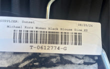 Load image into Gallery viewer, Michael Kors Womens Black Sleeveless Halter Neck Blouse Top Size XS
