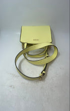 Load image into Gallery viewer, Guess Womens Yellow Sarita Girlfriend Leather Adjustable Strap Crossbody Bag

