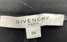 Load image into Gallery viewer, Authentic Givenchy Paris Womens Black Pleated Biker Ankle Leggings Size EUR 34

