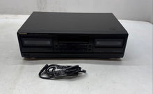 Load image into Gallery viewer, Technics RS-TR272 Black AM/FM Dual Tape Stereo Cassette Deck Not Tested
