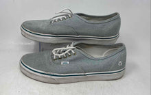 Load image into Gallery viewer, Vans Mens Off The Wall 721356 Light Blue Low Top Lace-Up Sneaker Shoes Size 11.5
