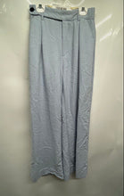 Load image into Gallery viewer, Zara Womens Light Blue Pleated Front Wide-Leg Trouser Pants Size XS
