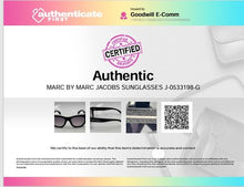 Load image into Gallery viewer, Authentic Marc by Marc Jacobs Women's Black Sunglasses
