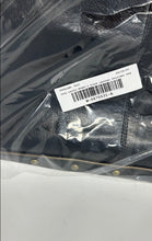Load image into Gallery viewer, Kate Landry Womens Black Leather Double Handle Studded Shoulder Bag With Tags
