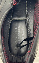Load image into Gallery viewer, Perry Ellis Mens Pablo Black Leather Square Toe Slip-On Loafer Shoes Size 10.5
