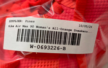 Load image into Gallery viewer, Nike Womens Air Max 90 Hyperfuse Premium ID 653606-993 Orange Sneaker Shoes 8.5
