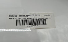 Load image into Gallery viewer, Apple iPad Air 2 Model A1566 Silver Damaged Power Button Powers On For Parts
