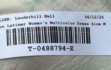 Load image into Gallery viewer, Gibson Latimer Womens Multicolor Floral Sleeveless V-Neck Fit &amp; Flare Dress Sz M
