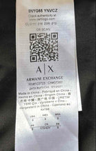 Load image into Gallery viewer, Armani Exchange Womens Black Long Sleeve Icon Period One-Button Blazer Size 8
