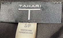Load image into Gallery viewer, T Tahari Womens Black V-Neck Sleeveless Tie-Front Blouse Top Size Small
