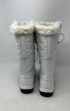 Load image into Gallery viewer, Bearpaw Womens Isabella White Quilted Waterproof Lace-Up Winter Boots Size 7
