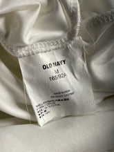 Load image into Gallery viewer, Old Navy Womens White Elastic Waist Crochet Hem Pull-On Mini Skirt Size M
