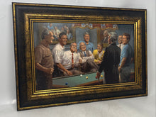 Load image into Gallery viewer, Presidents Of The United State Picture Square Framed Pool Table Art Print
