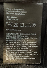 Load image into Gallery viewer, H&amp;M Womens Black Flat Front Slash Pockets Straight Leg Dress Pants Size 12
