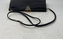 Load image into Gallery viewer, Jane Shilton Womens Black Animal Print Inner Pockets Shoulder Purse
