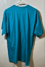 Load image into Gallery viewer, Gildan Mens Blue Heavy Cotton NFL Miami Dolphins Football Unites T-Shirt Size L
