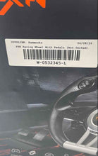Load image into Gallery viewer, PXN V3 Pro Black Orange 180-Degree Rotation Racing Wheel With Pedals Not Tested

