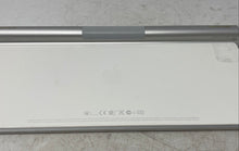 Load image into Gallery viewer, Apple A1314 White Silver Portable Wireless Standard Keyboard Not Tested
