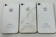 Load image into Gallery viewer, Set Of 3 Pcs Apple iPhone 4S White 3.5&quot; Screen Smartphones Not Tested For Parts
