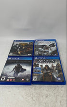 Load image into Gallery viewer, Lot Of 4 Pcs Assorted PlayStation 4 Mixed Variety Video Games Not Tested
