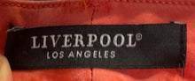 Load image into Gallery viewer, Liverpool Womens Orange Stretch Pockets Chino Shorts Size 6/28
