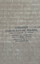 Load image into Gallery viewer, Sigmund Freudenberger Old Fashion Art Entitled La Promenade Du Soir Framed Print
