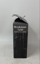 Load image into Gallery viewer, Brookstone Black 7x50 Fully Multi-Coated Porro Prism Binoculars With Box

