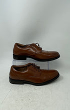 Load image into Gallery viewer, Dockers Mens Garfield Brown Leather Cap Toe Oxford Dress Shoes Size 8M
