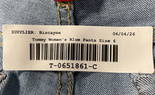 Load image into Gallery viewer, Tommy Hilfiger Womens Blue Denim Medium Wash Cuffed Skinny Jeans Pants Sz 6/ W28
