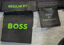 Load image into Gallery viewer, Hugo Boss Mens Green Black Colorblock Short Sleeve Regular Fit Polo Shirt Sz XL
