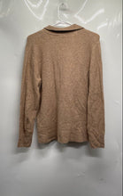 Load image into Gallery viewer, J.Crew Womens Brown Long Sleeve Collared Extra Soft Pullover Sweater Size Small
