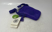 Load image into Gallery viewer, Kipling Womens Purple Zipper Adjustable Strap Mini Crossbody Bag w/ Tags
